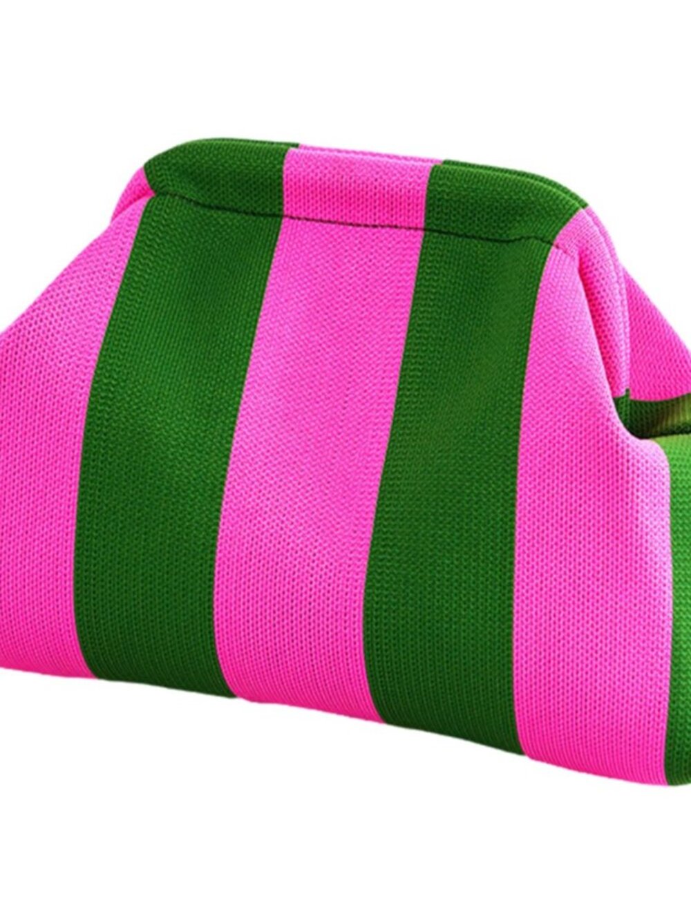 Clutch Purses for Women 2026 Summer Beach Woven Crochet Bag Dumpling Striped